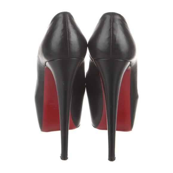 ❤️Christian Louboutin Leather Platform Heels❤️ - Picture 4 of 5